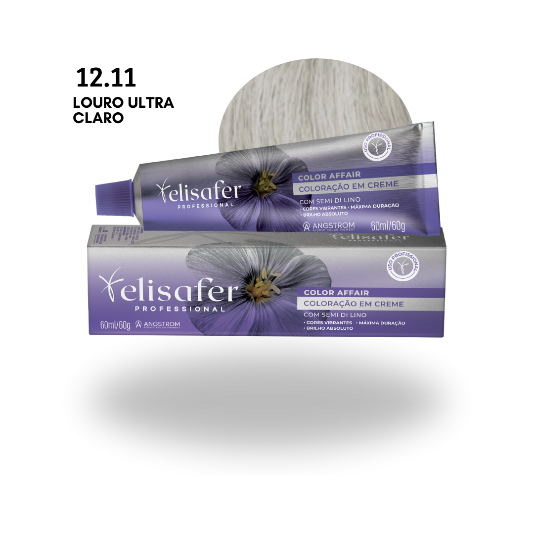 Elisafer Color Affair 12.11 Louro Ultra Claro 60g