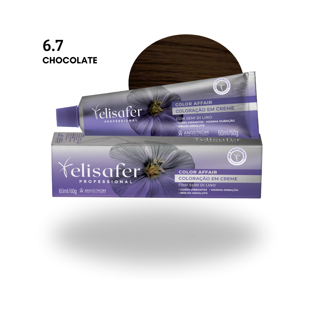 Elisafer Color Affair 6.7 Chocolate Permanente 60g