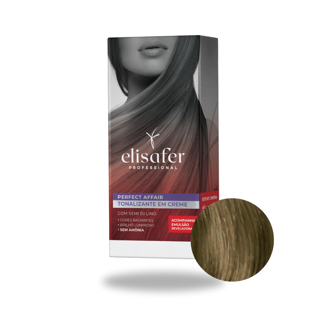 Elisafer Color Affair 7.0 Louro Natural Tonalizante 100ml