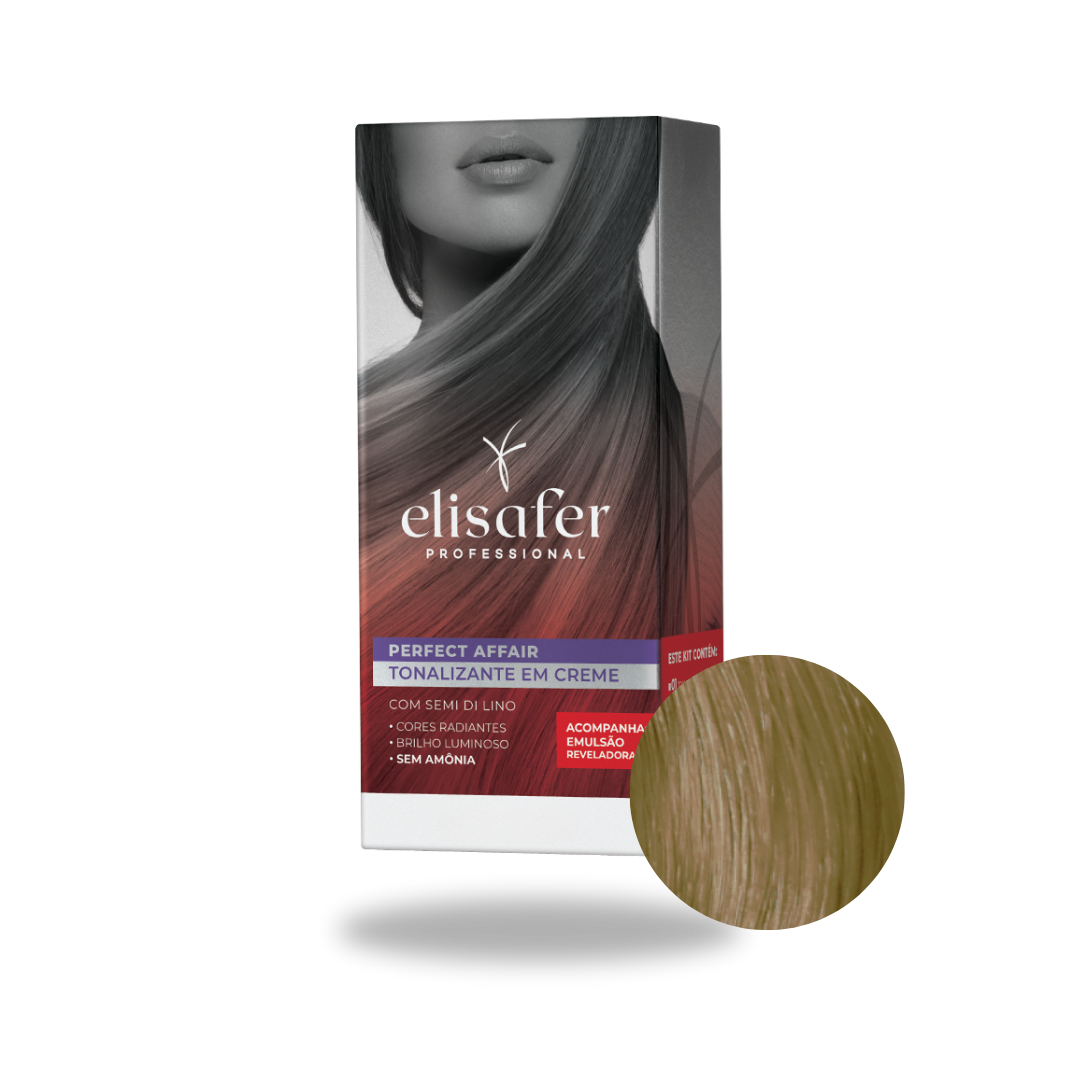 Elisafer Color Affair 8.0 Louro Claro Tonalizante 100ml