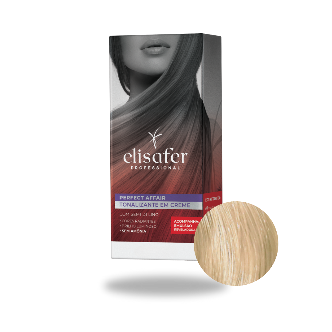 Elisafer Color Affair 9.0 Louro Muito Claro Tonalizante 100ml