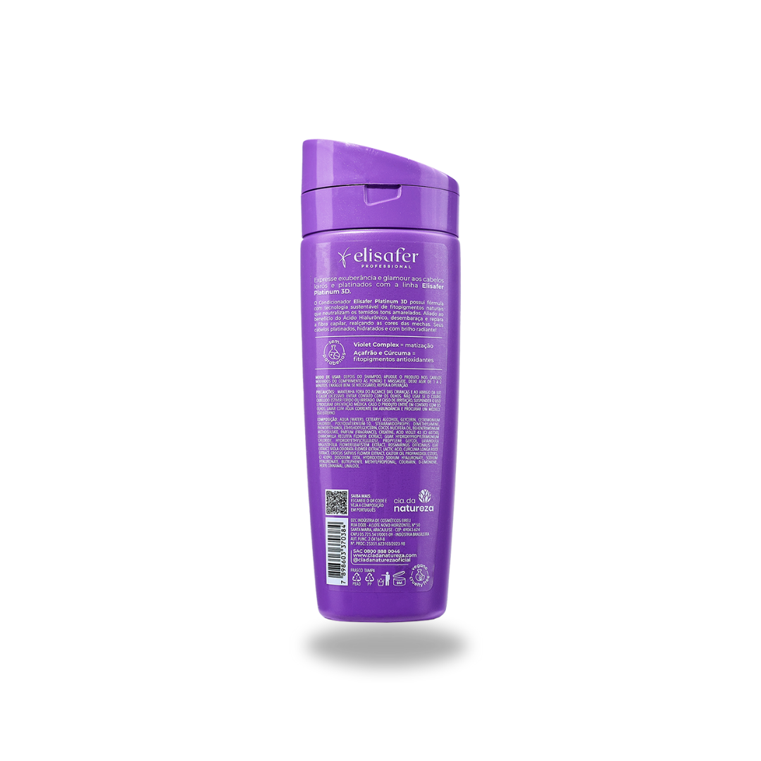 Elisafer Platinum 3D Condicionador 250ml