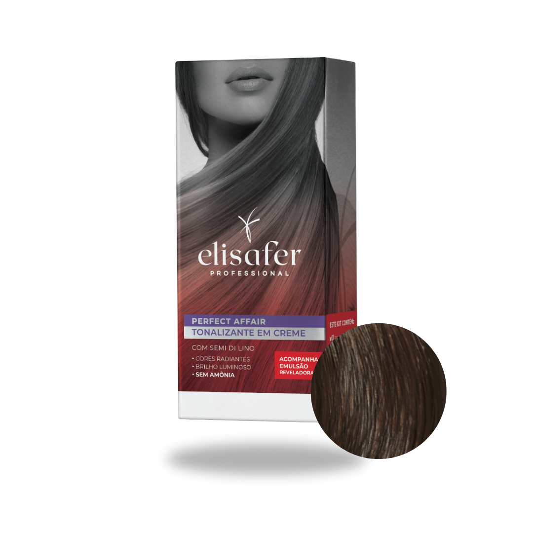 Elisafer Color Affair 7.7 Chocolate Claro Tonalizante 100ml